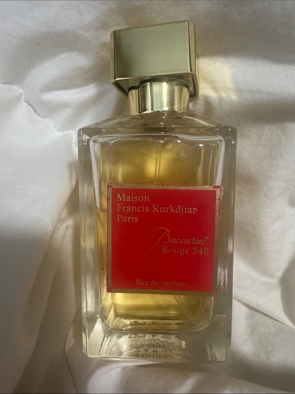 COPY Maison Francis Kurkdjian Baccarat Rouge 540 —